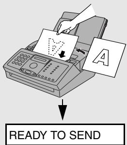 SHARP FO-3150 - Load the document(s). - 1