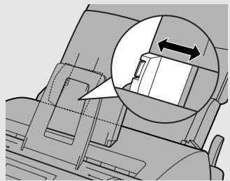 SHARP FO-3150 - Make sure the stack of paper is aligned against the right paper guide, and then gently move the left paper guide to the A4 position for A4 paper. - 1