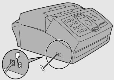 SHARP FO-3150 - Connecting an Answering Machine - 1