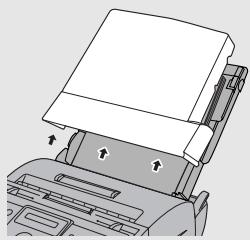 SHARP FO-3150 - Caution! - 1