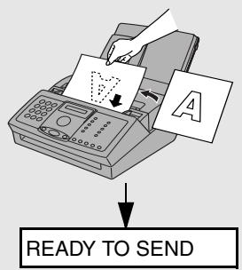 SHARP FO-3150 - Load the document(s). - 1