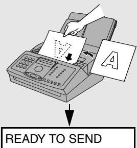 SHARP FO-3150 - Load the document(s). - 1