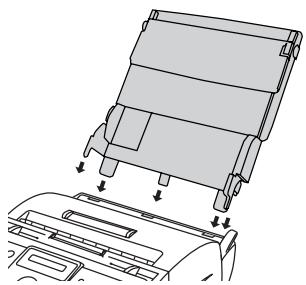 SHARP FO-3150 - Attaching the paper trays - 1