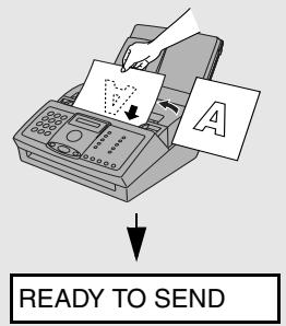 SHARP FO-3150 - Load the document(s) face down. (Maximum of 20 A4 pages.) - 1