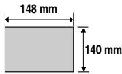 SHARP FO-3150SE - Minimum document size: - 1