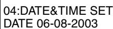 SHARP FO-5900 - Setting the Date and Time - 4