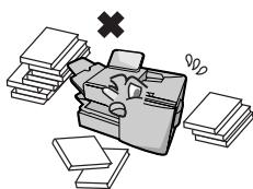 SHARP FO-5900 - Keep dust away from the machine. - 1