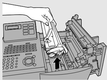 SHARP FO-5900 - If you are replacing the toner cartridge, remove the old cartridge and dispose of it according to local regulations. - 1
