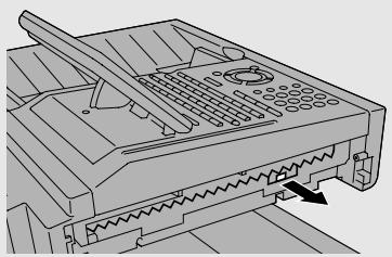 SHARP FO-5900 - Replacing the Verification Stamp - 2