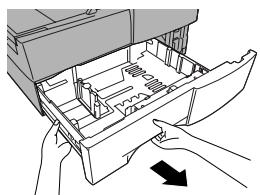 SHARP FO-5900 - Loading paper in the paper cassette (if installed) - 1