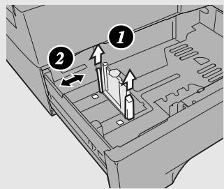 SHARP FO-5900 - Loading paper in the paper cassette (if installed) - 3