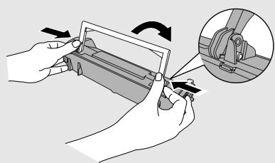 SHARP FO-5900 - If you are replacing the toner cartridge, remove the old cartridge and dispose of it according to local regulations. - 2
