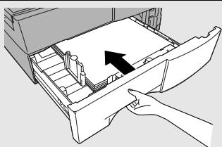 SHARP FO-5900 - Replace the paper cassette. - 1