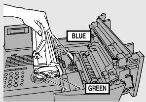 SHARP FO-5900 - Replace the toner cartridge and then close the print compartment cover. - 1