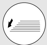 SHARP FO-5900 - Place the document face down and push it gently into the document feeder. The top edge of the document should enter the machine first. - 2