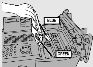 SHARP FO-5900SE - Replace the drum cartridge. - 1
