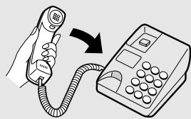 SHARP FO-5900SE - Using MANUAL Reception Mode - 2