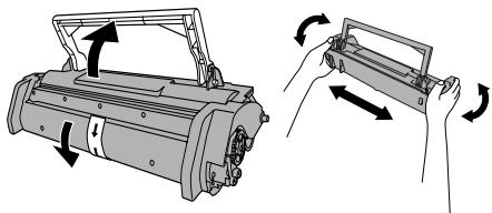 SHARP FO-5900SE - Installing the Print Cartridges - 3