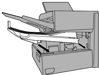 SHARP FO-5900SE - Montering af bakke for modtagne dokumenter - 1