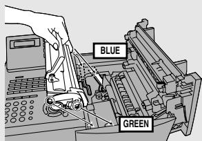 SHARP FO-5900SE - Replace the toner cartridge and then close the print compartment cover. - 1