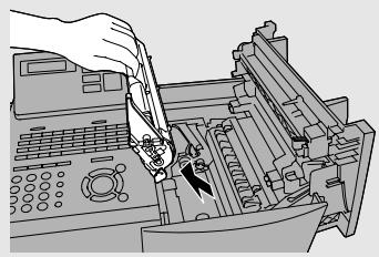 SHARP FO-5900SE - If you are replacing the toner cartridge, remove the old cartridge and dispose of it according to local regulations. - 3