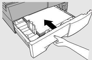 SHARP FO-4400 - Replace the paper cassette. - 1