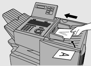 SHARP FO-4400 - Load the document(s). - 1