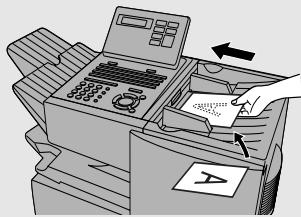 SHARP FO-4400 - Load the document (s). - 1