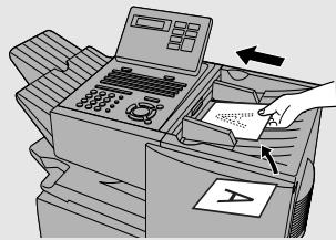 SHARP FO-4400 - Load the document(s). - 1