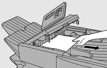 SHARP FO-4400 - Remove the document. - 1