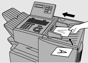 SHARP FO-4400 - Load the document (s). - 1