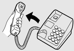 SHARP FO-4400 - Using MANUAL Reception Mode - 1