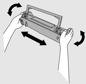 SHARP FO-4400 - If you are replacing the toner cartridge, remove the old cartridge and dispose of it according to local regulations. - 6