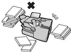 SHARP FO-4400 - Points to keep in mind when setting up - 4