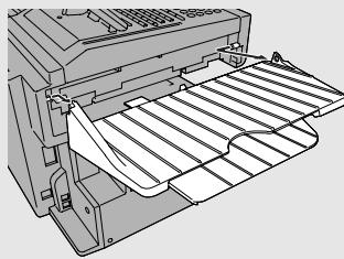 SHARP FO-4400 - Remove the ADF exit tray. - 1