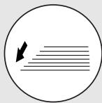 SHARP FO-4400 - Place the document face down and push it gently into the document feeder. The top edge of the document should enter the machine first. - 2