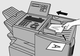 SHARP FO-4400 - Load the document(s). - 1