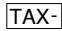 SHARP EL-1801C - TAX-INCLUDING KEY - 1