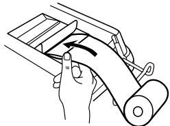 SHARP EL-2607P - SOSTITUZIONE DEL ROTOLO DI CARTA - 2