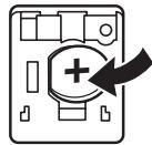 SHARP EL-2607P - PLAATSEN VAN DE GEHEUGENBATTERIJ - 2