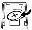 SHARP EL-2910R - Method of battery replacement - 3