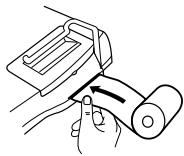 SHARP EL-2910R - CAMBIO DEL ROLLO DEL PAPEL - 2