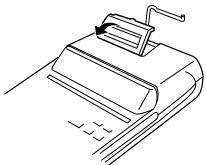 SHARP EL-2910R - WAARSHUWING - 1