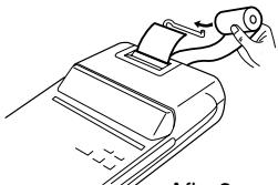 SHARP EL-2910R - PAPIERROL VERVANGEN - 4