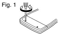 SHARP EL-501W - Replacement Procedure - 1