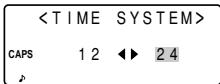 SHARP EL-6850/6890 - Selecting the Time System - 1