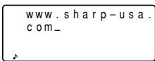 SHARP EL-6850/6890 - Storing WWW Listings - 3