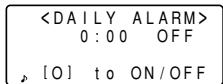 SHARP EL-6850/6890 - Setting the Daily Alarm - 1
