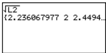 SHARP EL-9900 - Normal List Operations - 6