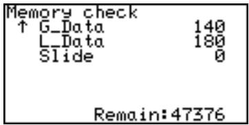 SHARP EL-9900 - Checking the memory usage - 3